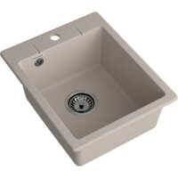 Кухонная мойка GranFest Urban GF-UR-240 (песочный) - Превью изображения №2 — Интернет-магазин Time-Shop