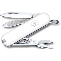 Нож-брелок Victorinox Classic Falling Snow 0.6223.7G (белый) - Превью изображения №2 — Интернет-магазин Time-Shop