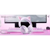 Наушники Razer Kraken Kitty V3 X Pro (белый) - Превью изображения №12 — Интернет-магазин Time-Shop