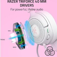 Наушники Razer Kraken Kitty V3 X Pro (белый) - Превью изображения №5 — Интернет-магазин Time-Shop