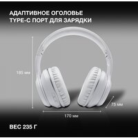 Наушники Hyundai H-HP103 (белый) - Превью изображения №6 — Интернет-магазин Time-Shop