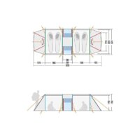 Кемпинговая палатка Tatonka Family DLX (светло-оливковый) - Превью изображения №7 — Интернет-магазин Time-Shop