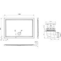 Душевой поддон Lavinia Boho One 3701712S 120х80 - Превью изображения №8 — Интернет-магазин Time-Shop