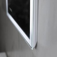  Пекам Зеркало Greta 100x60 greta-100x60spcl (с подогревом, подсветкой, сенсором на прикосновение и часами) - Превью изображения №10 — Интернет-магазин Time-Shop