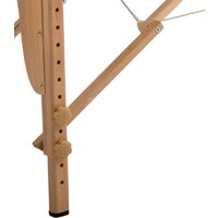 Массажный стол Atlas Sport складной 2-с 60 см деревянный (фиолетовый) - Превью изображения №9 — Интернет-магазин Time-Shop