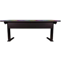 Геймерский стол Thermaltake Level 20 BattleStation RGB - Превью изображения №4 — Интернет-магазин Time-Shop