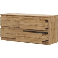 Комод НК-Мебель Stern ТВ-4Я 127 72677947 (дуб вотан) - Превью изображения №2 — Интернет-магазин Time-Shop