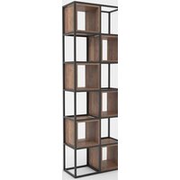 Hype Mebel Грос-2 70x175 (черный/дуб галифакс олово)