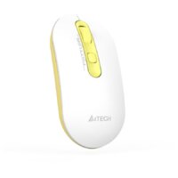 Мышь A4Tech Fstyler FG20 (белый/золотистый) - Превью изображения №3 — Интернет-магазин Time-Shop