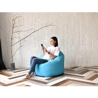 Кресло-мешок Mio Tesoro Poparada XXL PO-60x80-NEB (небесный) - Превью изображения №8 — Интернет-магазин Time-Shop
