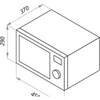 Микроволновая печь MAUNFELD JFSMO.20.5.GRBG - Превью изображения №3 — Интернет-магазин Time-Shop