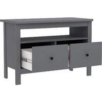 Тумба Mio Tesoro Сага 2.08.03.080.4 (серый) - Превью изображения №3 — Интернет-магазин Time-Shop