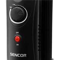 Масляный радиатор Sencor SOH 2107BK - Превью изображения №4 — Интернет-магазин Time-Shop