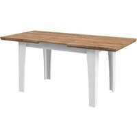 Кухонный стол Elva Вилла NEM07SO-1740/810/760 (04) (белый/дуб стирлинг) - Превью изображения №2 — Интернет-магазин Time-Shop