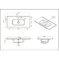  BelBagno Тумба с умывальником 39-800/390-2C-SO-RNN + BB800/390ETL - Превью изображения №14 — Интернет-магазин Time-Shop