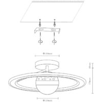 Люстра средней высоты Velante 431-307-02 - Превью изображения №2 — Интернет-магазин Time-Shop