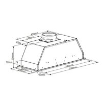 Кухонная вытяжка MAUNFELD Crosby Light 70 (нержавеющая сталь) - Превью изображения №2 — Интернет-магазин Time-Shop