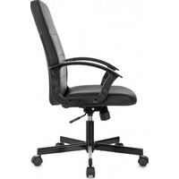 Офисное кресло Бюрократ Triest (черный, экокожа) - Превью изображения №4 — Интернет-магазин Time-Shop