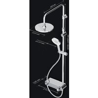 Душевая система  AM.PM X-Joy F0785A700 - Превью изображения №11 — Интернет-магазин Time-Shop