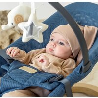 Шезлонг Amarobaby Baby relax AB22-25BR/19 (голубой) - Превью изображения №12 — Интернет-магазин Time-Shop