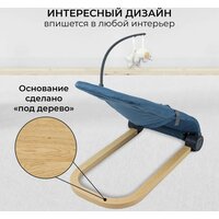 Шезлонг Amarobaby Baby relax AB22-25BR/19 (голубой) - Превью изображения №3 — Интернет-магазин Time-Shop