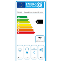 Кухонная вытяжка Falmec Lumina NRS 120 800 м3/ч (белый) - Превью изображения №3 — Интернет-магазин Time-Shop