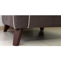 Интерьерное кресло Нижегородмебель Френсис ТК 261 (офелия/амиго велюр, коричневый) - Превью изображения №11 — Интернет-магазин Time-Shop