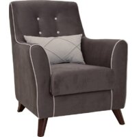 Нижегородмебель Френсис ТК 261 (офелия/амиго велюр, коричневый)