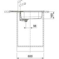 Кухонная мойка Franke Spark SKL 611-78/50 XL 101.0712.229 (нержавеющая сталь) - Превью изображения №3 — Интернет-магазин Time-Shop