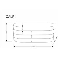 Пуфик Halmar Calpi (бежевый) - Превью изображения №3 — Интернет-магазин Time-Shop