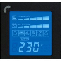 Источник бесперебойного питания CyberPower PR1500 LCD 2U (PR1500ELCDRT2U) - Превью изображения №5 — Интернет-магазин Time-Shop