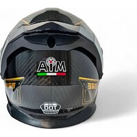 Мотошлем AIM RH365 365-012-M (M, Carbon Kaiqi Golden) - Превью изображения №3 — Интернет-магазин Time-Shop