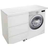  Эстет Тумба Dallas Luxe ФР-00001923 с умывальником Dallas 120 (правая) - Превью изображения №3 — Интернет-магазин Time-Shop