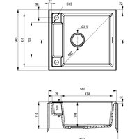 Кухонная мойка Deante Magnetic ZRM N103 - Превью изображения №2 — Интернет-магазин Time-Shop