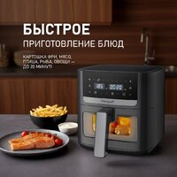 Аэрогриль (аэрофритюрница) Weissgauff WAF 501 DB Easy Fry - Превью изображения №7 — Интернет-магазин Time-Shop