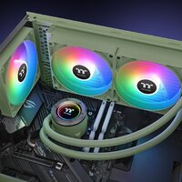 Система жидкостного охлаждения для процессора Thermaltake TH280 V2 ARGB CL-W375-PL14MG-A - Превью изображения №7 — Интернет-магазин Time-Shop