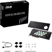 Адаптер для подключения M.2 накопителей ASUS Hyper M.2 x16 Gen5 - Превью изображения №6 — Интернет-магазин Time-Shop