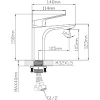 Смеситель AV Engineering AVWIN1-A165-110 - Превью изображения №2 — Интернет-магазин Time-Shop