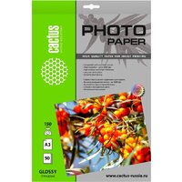 CACTUS Глянцевая A3 150 г/кв.м. 50 листов (CS-GA315050)