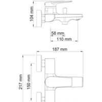 Смеситель Wasserkraft Lopau 3201 - Превью изображения №2 — Интернет-магазин Time-Shop